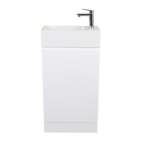Reece Posh Solus Powder Room Vanity Unit Manual