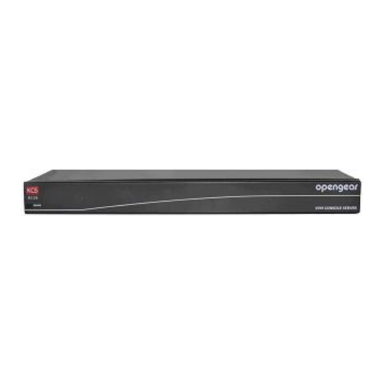 Opengear CMS6100 Quick Start Manual