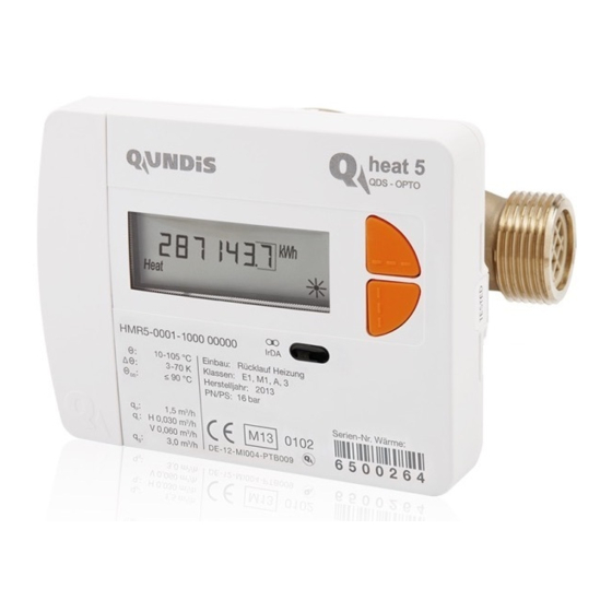 QUNDIS Q heat 5 Ultrasonic Operating Manual