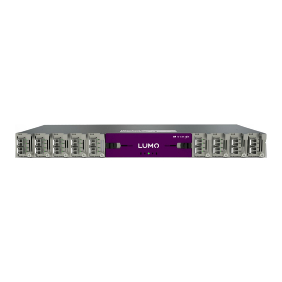 Belden Grass Valley LUMO User Manual