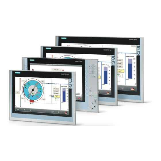 Siemens SIMATIC IFP1500 Operating Instructions Manual