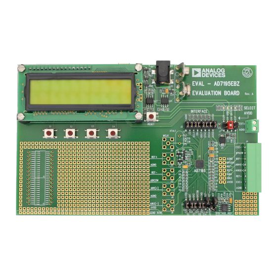 Analog Devices AD7195 Manual