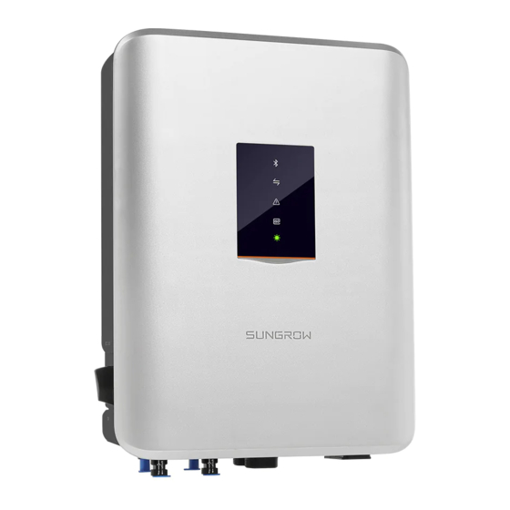 Sungrow SG5KTL-MT Quick Manual