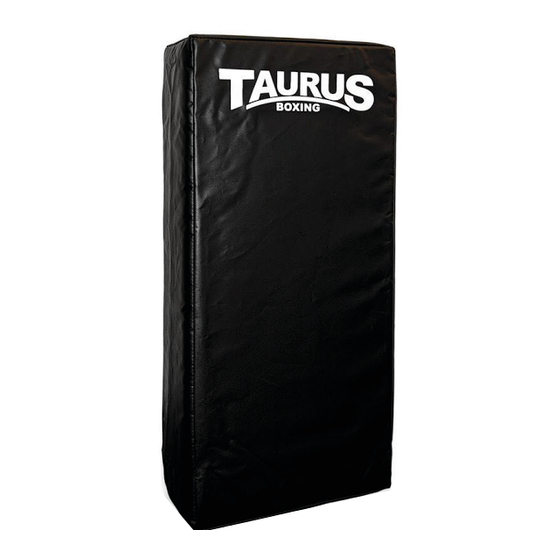 Taurus Kick and punch pad XXL Operating Instructions