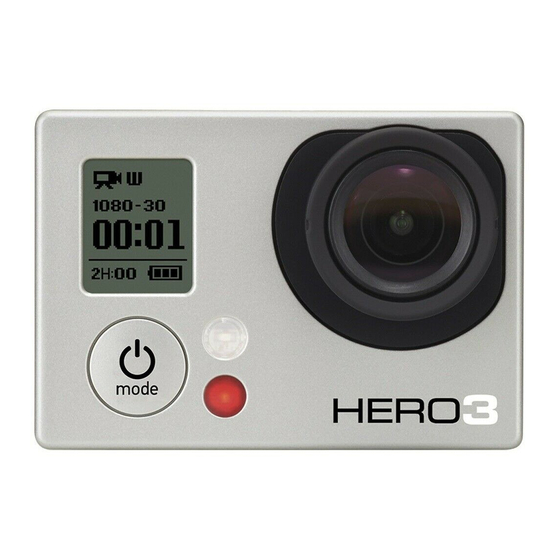 GoPro Hero 3 White edition User Manual