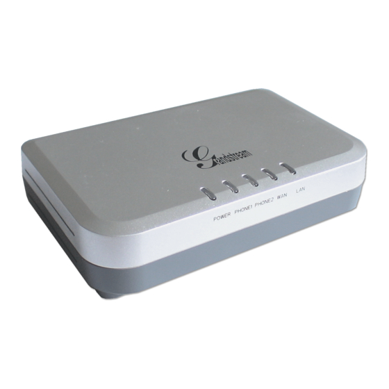 Grandstream Networks Handytone 502 Quick Installation Manual