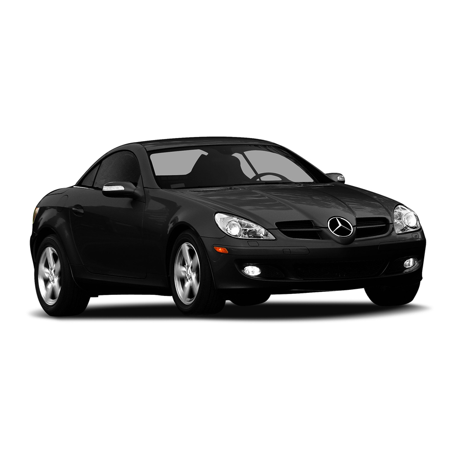 Mercedes-Benz 2007 SLK 55 AMG Operator's Manual