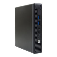 HP ProDesk 400 G1 Desktop Mini Hardware Reference Manual
