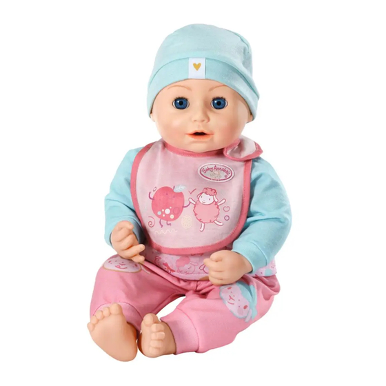 Zapf Creation Baby Annabell 702987 Manual