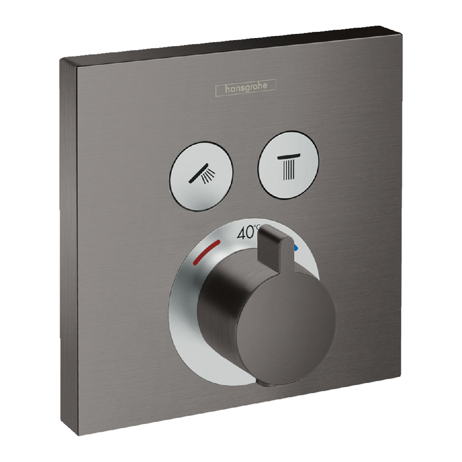 Hans Grohe ShowerSelect 157431 Series Installation/User Instructions/Warranty