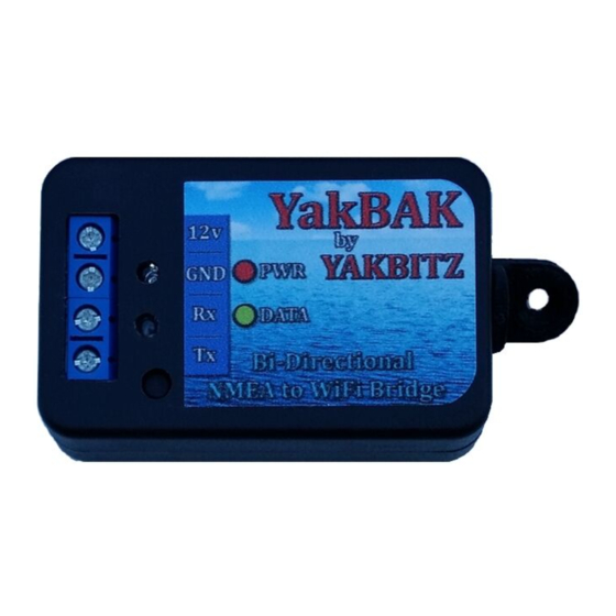 YakBitz Yakker Quick Start Manual