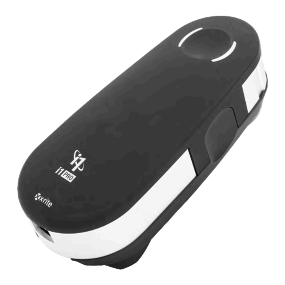 VPixx Technologies X-Rite i1Pro User Manual