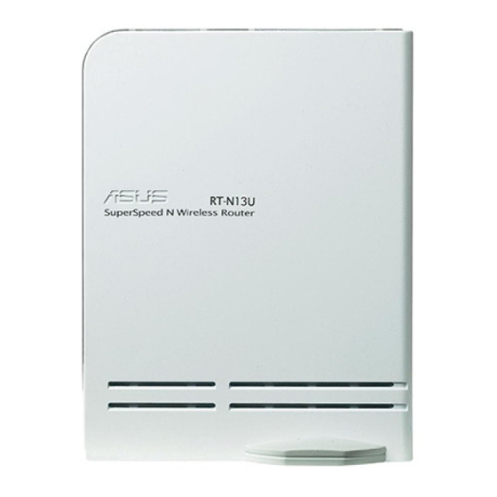 Asus RT-N13U - Wireless Router Manuals