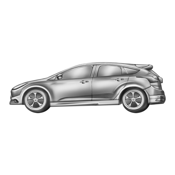 Ford Focus ST 2013 Supplement Manual