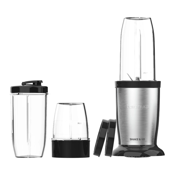 Taurus SHAKE & GO Original Instructions Manual