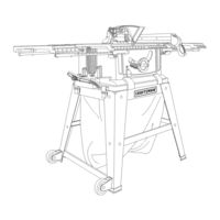 Craftsman 21807 - 10 in. Table Saw Operator's Manual