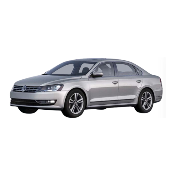 Volkswagen Passat 2012 Service Training