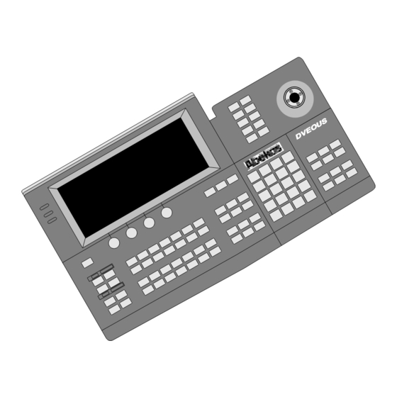 Abekas DVEOUS Technical Manual