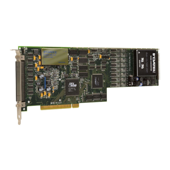 Measurement Computing PCI-DAS64/M1/16 User Manual