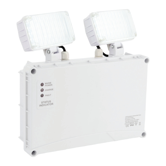 Saxby Lighting Sight Twin Spot Instruction Leaflet