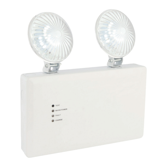 Saxby Lighting Sight Twin Spot Instruction Leaflet