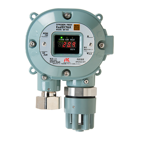 Riken Keiki SD-1DOX Operating Manual
