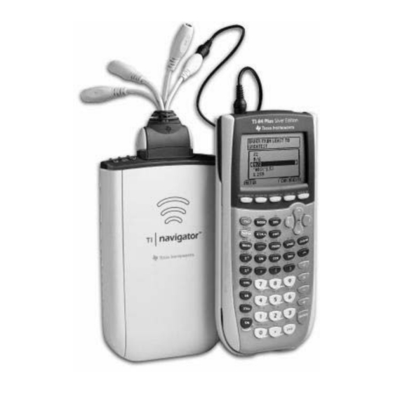 Texas Instruments TI-Navigator Installation Manual