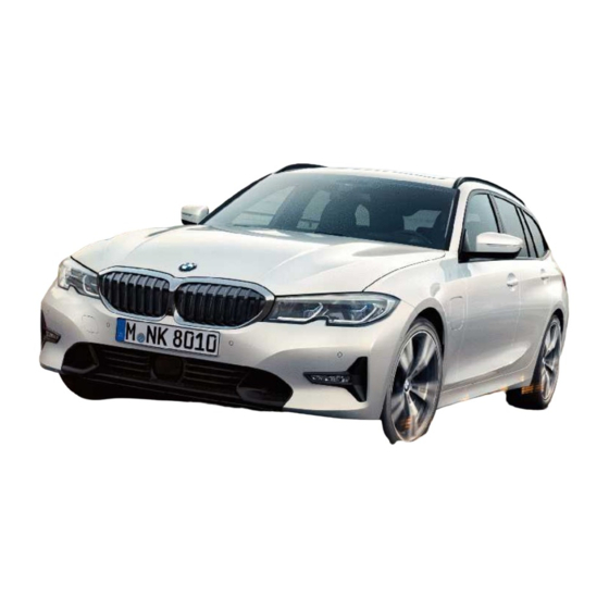 BMW 320e Owner's Handbook Manual
