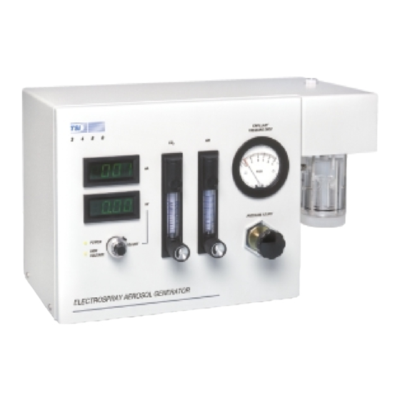 TSI Instruments 3480 Quick Start Manual