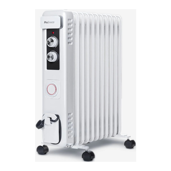 ProBreeze PB-H-23W Oil Filled Radiator Manuals