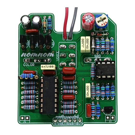 madbeanpedals Phase 90 NomNom Manual