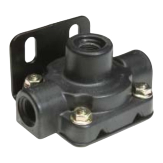 BENDIX QR-N QUICK RELEASE VALVE Manual