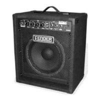 Fender Rumble 25 Operating Instructions Manual