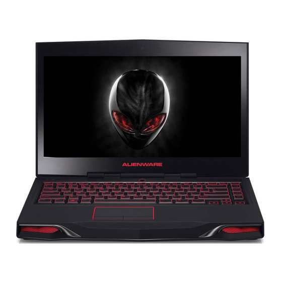 Alienware M14x Mobile Manual