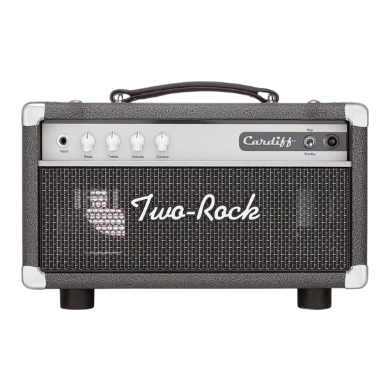 Two-Rock Cardiff 15 Owner's Manual