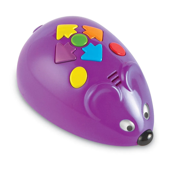 Learning Resources STEM Programmable Robot Mouse Manual