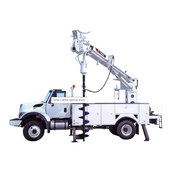 Terex C4000 Series Tech Tips