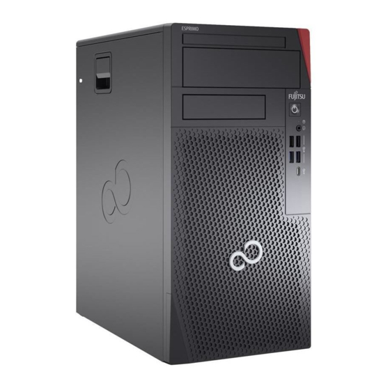 Fujitsu ESPRIMO P9010 Operating Manual