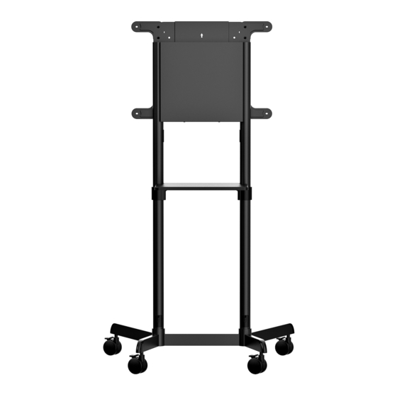 User Manuals: StarTech.com MBLTVSTNDEC Mobile TV Cart