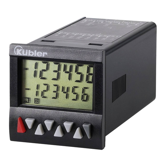 Kübler CODIX 924-4 Manual
