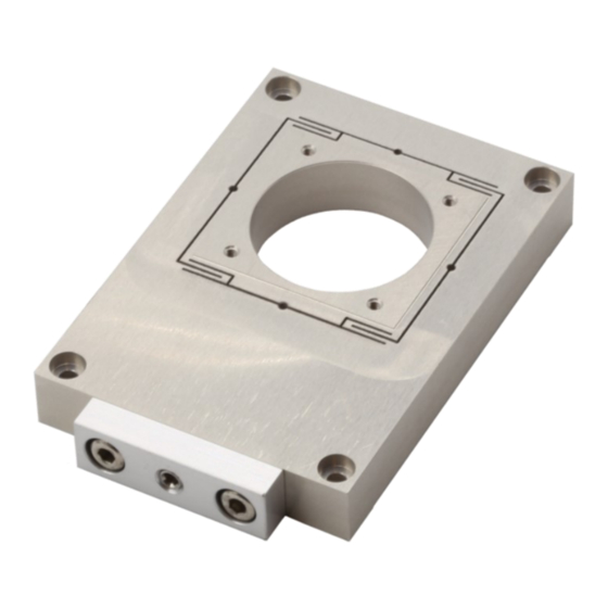 Piezoconcept HS1H Installation And Operation Manual