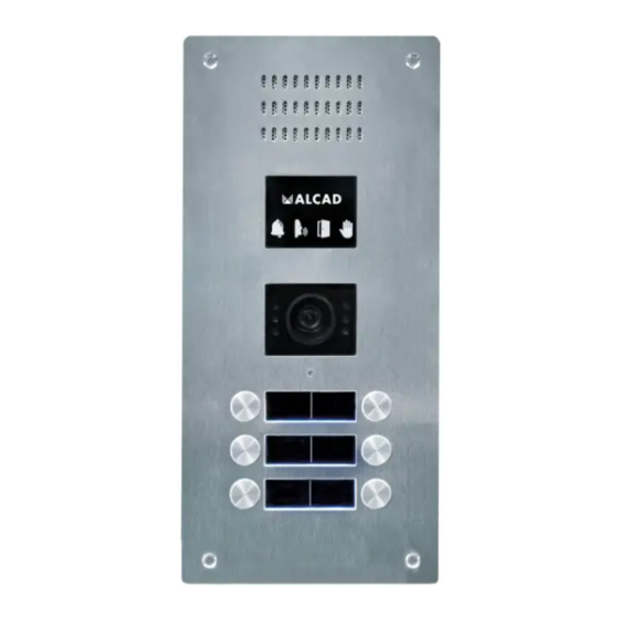 Alcad GRF-304 Door Entry Systems Manuals