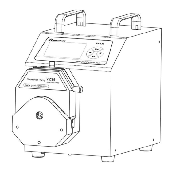 Shenchen Precision Pump V6-12L Series Manual