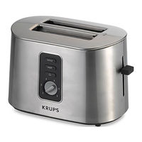 Krups Toaster Instructions For Use Manual
