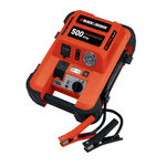Black & Decker 500AMPJUMP-STARTER WITHINFLATOR Instruction Manual