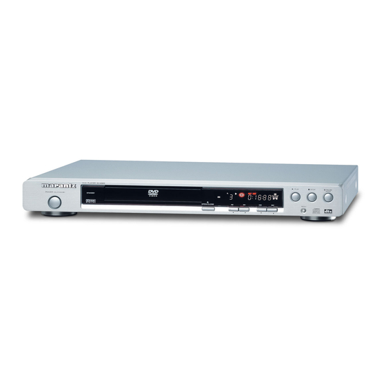 Marantz DV4300 User Manual