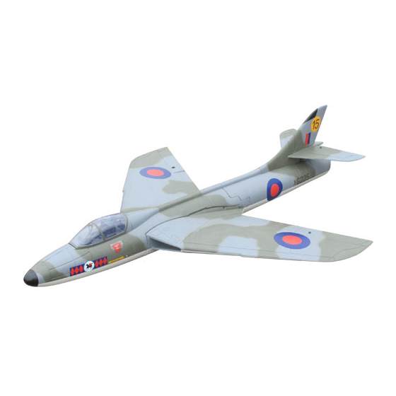 flyfly hobby hawker hunter User Manual