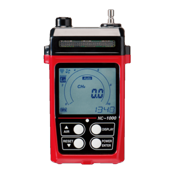 Riken Keiki NC-1000 Gas Detector Manuals