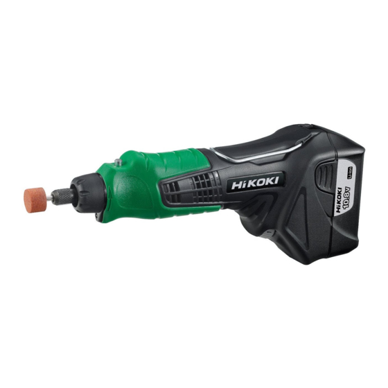 HIKOKI GP 10DL Handling Instructions Manual