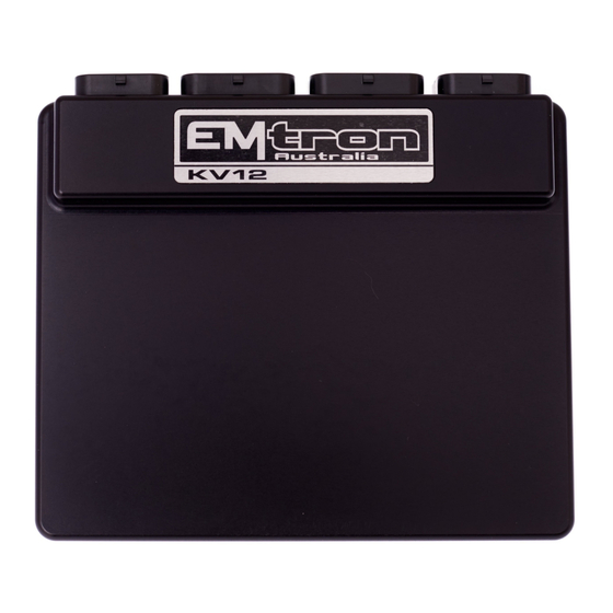 Emtron KV16 Hardware Manual